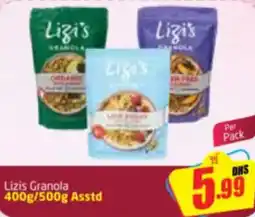 Delta Centre Lizis Granola Asstd offer