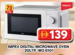 Grand Hyper Market IMPEX Microwave Oven offer