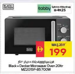 Spar BLACK+DECKER Microwave Oven offer