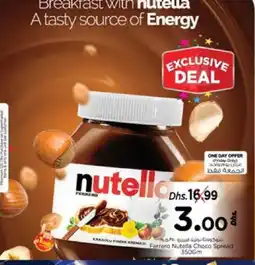 Nesto NUTELLA Chocolate Spread offer