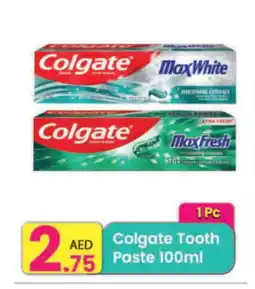 Everyday Center COLGATE Toothpaste offer