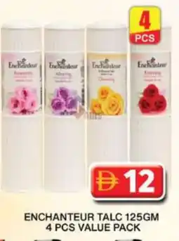 Grand Hyper Market Enchanteur Talcum Powder offer
