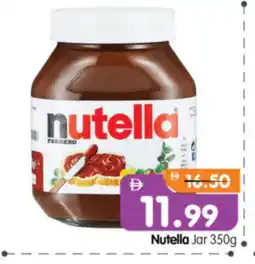 Al Madina Hypermarket NUTELLA Chocolate Spread offer