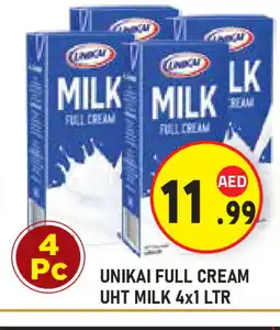 Baniyas Spike Hypermarket UNIKAI Long Life / UHT Milk offer