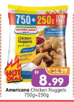 Al Madina Hypermarket AMERICANA Chicken Nuggets offer