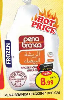 Baniyas Spike Hypermarket PENA BRANCA Frozen Whole Chicken offer