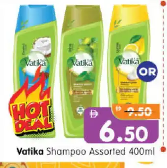 Al Madina Hypermarket VATIKA Shampoo / Conditioner offer