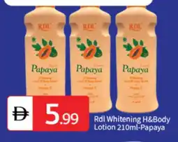 Talal Market RDL Body Lotion & Cream offer