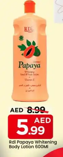 Mark & Save RDL Body Lotion & Cream offer