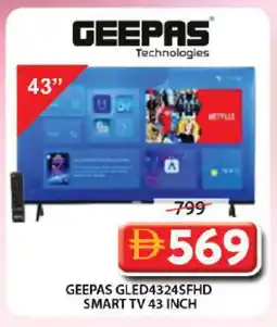 Grand Hyper Market GEEPAS Smart TV offer