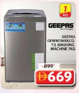Grand Hyper Market GEEPAS Washer / Dryer offer