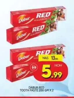 Al Madina DABUR RED Toothpaste offer