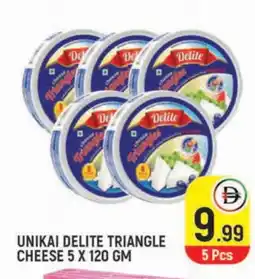 Baniyas Spike Hypermarket UNIKAI Triangle Cheese offer