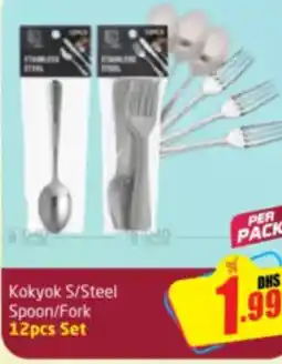 Delta Centre Kokyok S/Steel Spoon/Fork offer