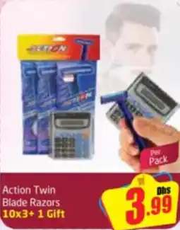 Delta Centre Action Twin Blade Razors offer