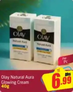 Delta Centre Olay Natural Aura Glowing Cream offer