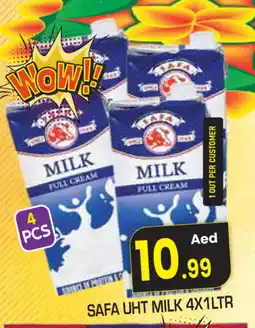 Baniyas Spike Hypermarket SAFA Long Life / UHT Milk offer