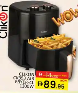 Al Madina CLIKON Air Fryer offer