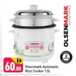 Shaklan OLSENMARK Rice Cooker offer