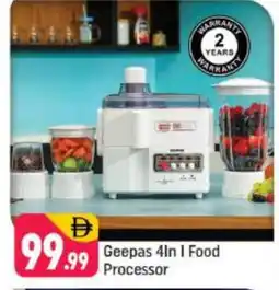 Shaklan GEEPAS Food Processor offer