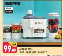 Shaklan GEEPAS Food Processor offer
