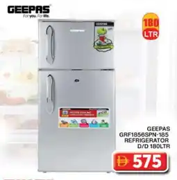 Grand Hyper Market GEEPAS Refrigerator offer