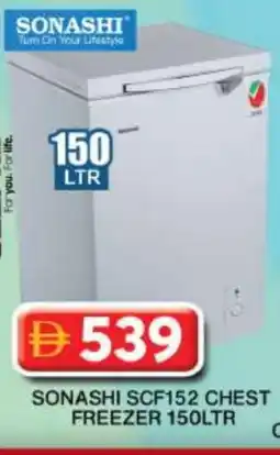 Grand Hyper Market SONASHI Freezer offer