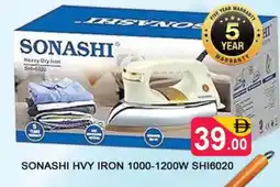 Al Madina SONASHI Ironbox offer