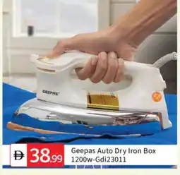 Talal Market GEEPAS Ironbox offer