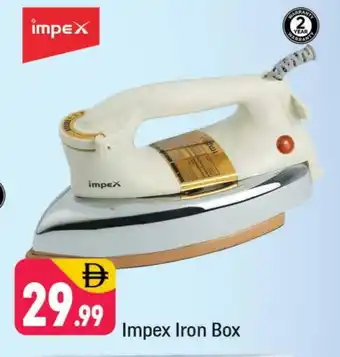 Shaklan IMPEX Ironbox offer
