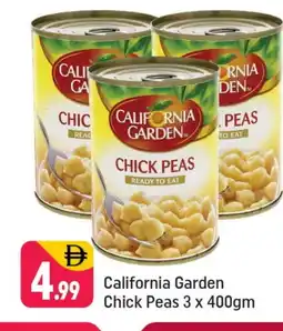 Shaklan CALIFORNIA GARDEN Chick Peas offer