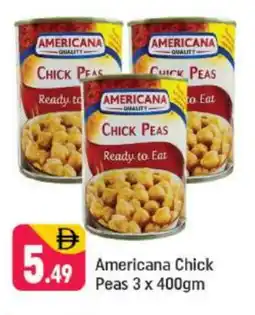 Shaklan AMERICANA Chick Peas offer
