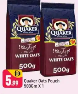 Shaklan QUAKER Oats offer