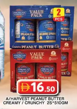 Grand Hyper Market AMERICAN HARVEST Peanut Butter offer