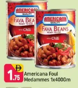 Shaklan AMERICANA Fava Beans offer