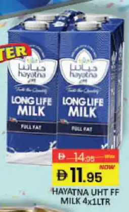 Mango Hypermarket LLC HAYATNA Long Life / UHT Milk offer