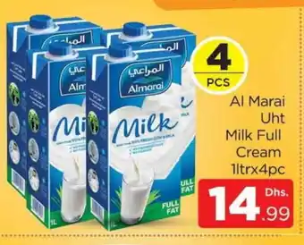 Al Madina ALMARAI Full Cream Milk offer