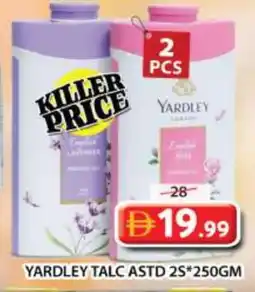 Grand Hyper Market YARDLEY Talcum Powder offer