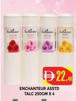 Al Madina Enchanteur Talcum Powder offer