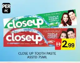Al Madina CLOSE UP Toothpaste offer