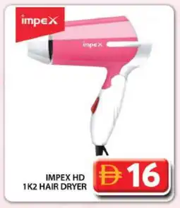Grand Hyper Market IMPEX Hair Appliances offer