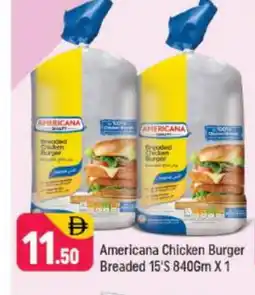 Shaklan AMERICANA Chicken Burger offer
