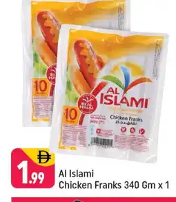 Shaklan AL ISLAMI Chicken Franks offer