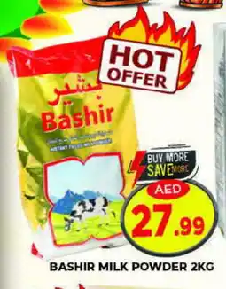 Baniyas Spike Hypermarket BASHIR Milk Powder offer