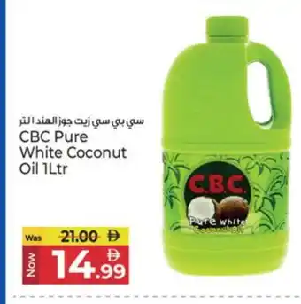 Kenz Hypermarket CBC Coconut Oil offer