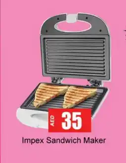 Gulf Hypermarket IMPEX Sandwich Maker offer