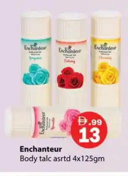 Zain Hypermarket Enchanteur Talcum Powder offer