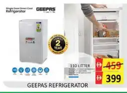 Mango Hypermarket LLC GEEPAS Refrigerator offer