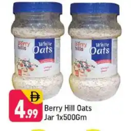 Shaklan BERRY HILLS Oats offer