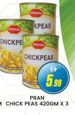 Al Madina PRAN Chick Peas offer
